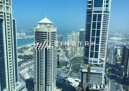 1 Bedroom Flat for Sale in Dubai Marina, Dubai - PARTIAL SEA VIEW | VACANT ON FEB | UNFURNISHED