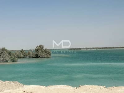 Plot for Sale in Al Jubail Island, Abu Dhabi - Waterfront View Marfaa | Directly at Main Channel