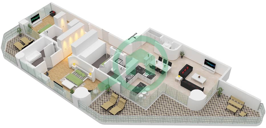 Type C Unit 04 Floor 2