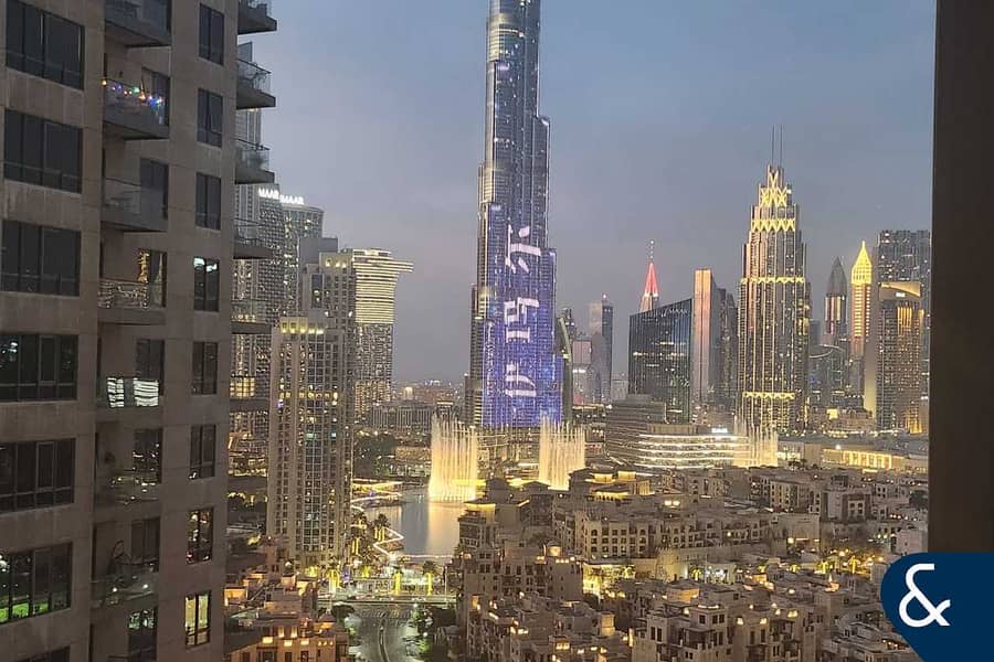 Burj Views | Large Layout | One Bedroom