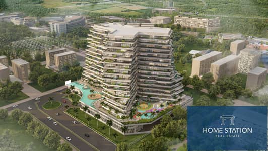 شقة 3 غرف نوم للبيع في أرجان، دبي - Aerial Daytime. jpg