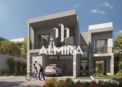 تاون هاوس 2 غرفة نوم للبيع في جزيرة ياس، أبوظبي - Dahlias_Floorplans_4brm-villa-golf-second-row-B. JPG