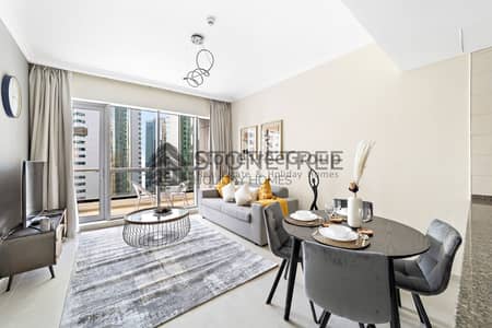 1 Bedroom Flat for Rent in Dubai Marina, Dubai - Near Beach and Tram | Flexible Terms | Bills Incl.