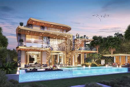 7 Bedroom Villa for Sale in DAMAC Hills, Dubai - Branded | Golf Course View | Luxury