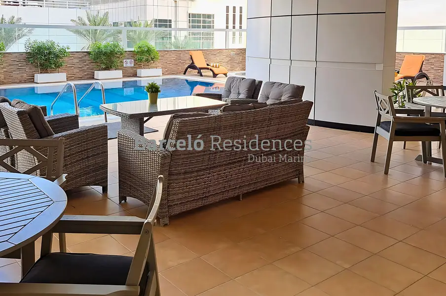 Daily Offer - Large layout - Sea View - Fully Serviced - Two Bedroom Apartment - All Taxes Included - No Commission - Balcony