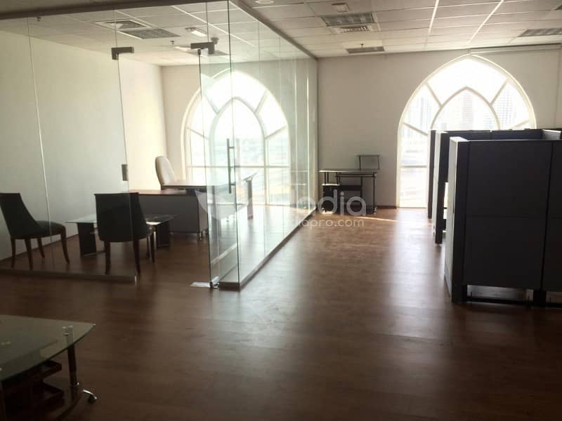 Can be Furnished Office | The Dome Tower | JLT | For Rent