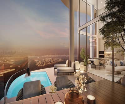 شقة 3 غرف نوم للبيع في سيتي أوف أرابيا، دبي - Laguna Residence Balcony view. jpg