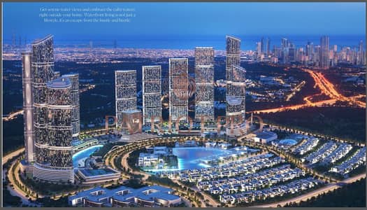 1 Bedroom Flat for Sale in Bukadra, Dubai - view at night. PNG