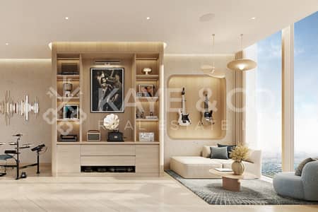 朱美拉湖塔 (JLT)， 迪拜 1 卧室单位待售 - UH  by Ellington - Records Lounge. jpg