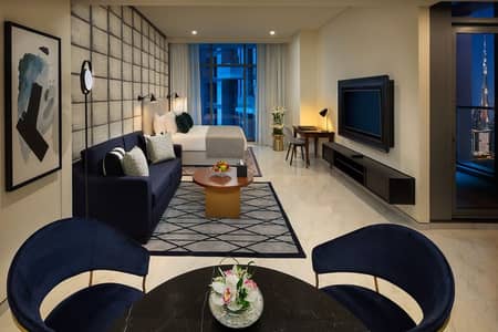 Studio for Rent in Business Bay, Dubai - Unrivaled Location | Serviced Apartment