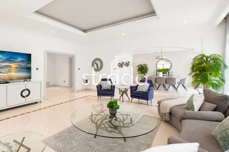 4 Bedroom Villa for Rent in Palm Jumeirah, Dubai - Upgraded | Bills inc. | Jacuzzi | Beach Access