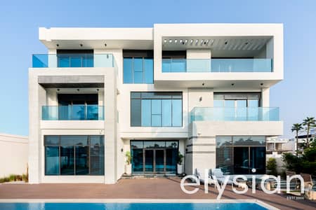 8 Bedroom Villa for Rent in Palm Jumeirah, Dubai - Billionaires Row | Brand New | Furnished