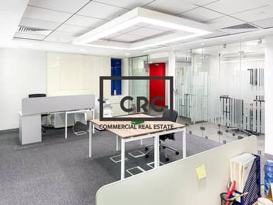 Office for Rent in Jumeirah Lake Towers (JLT), Dubai - Fitted | Furnished | Near Metro | Best Layout