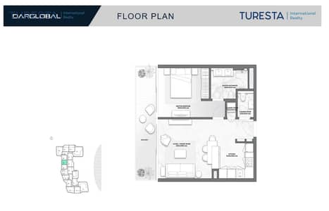 1 Bedroom Apartment for Sale in Al Marjan Island, Ras Al Khaimah - 1406. PNG