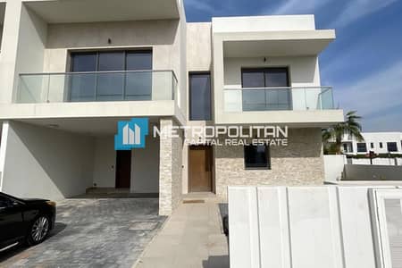 4 Bedroom Townhouse for Rent in Yas Island, Abu Dhabi - Single Row|End Unit 4BR TH|Duplex Type X|Vacant