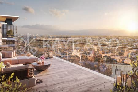 2 Cпальни Апартаменты Продажа в Джумейра Лейк Тауэрз (ДжЛТ), Дубай - UH  by Ellington - balcony view. jpg