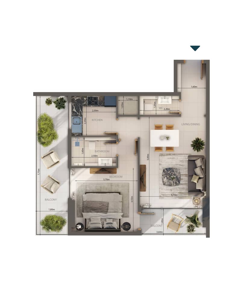 13 Unit 106 - 1BR. jpg