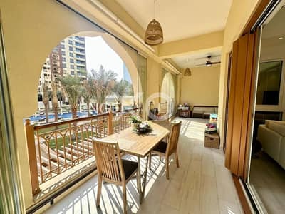 2 Bedroom Flat for Rent in Palm Jumeirah, Dubai - Pool Views | Renovated | C Type