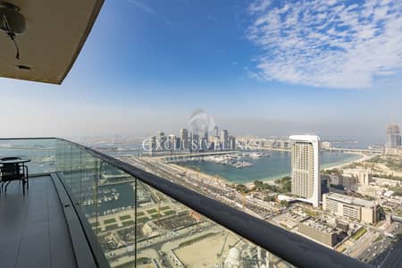 1 Bedroom Flat for Rent in Dubai Marina, Dubai - Sea View | Fully Furnished | Fendi