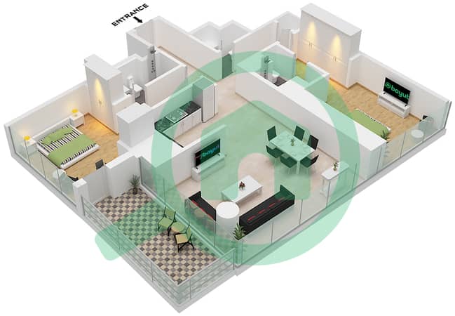 Type C Unit 5 Floor 11-23