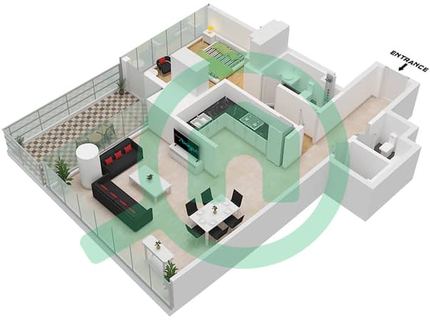 Type C Unit 5 Floor 24-32