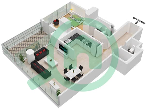 Type C Unit 5 Floor 34,44-45 Type C Unit 5 Floor 34,44-45