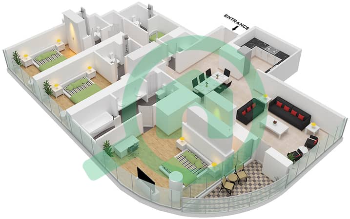 Type C Unit 4 Floor 35