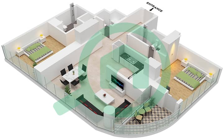 Type D Unit 8 Floor 36,37,39-43,46 Type D Unit 8 Floor 36,37,39-43,46