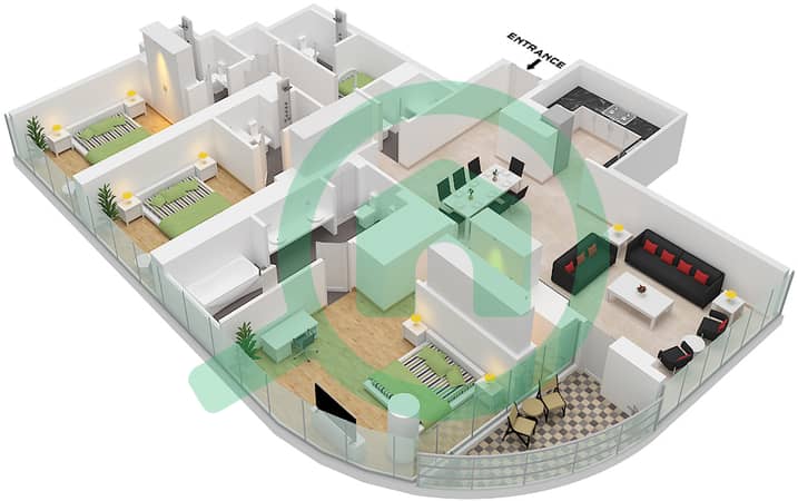 Type C Unit 4 Floor 46