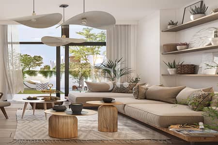 تاون هاوس 4 غرف نوم للبيع في جزيرة ياس، أبوظبي - sustainable-city-yas-island-abu-dhabi-interior-Living-Room (1). jpg