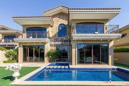 5 Bedroom Villa for Sale in Jumeirah Golf Estates, Dubai - Furnished | Lake View | Vacant on Transfer