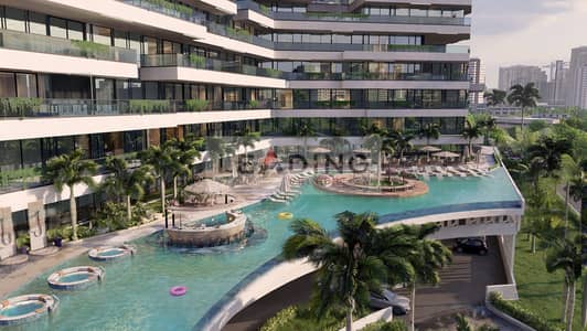 1 Bedroom Flat for Sale in Arjan, Dubai - 11_Podium Pool 02 (No People). jpg