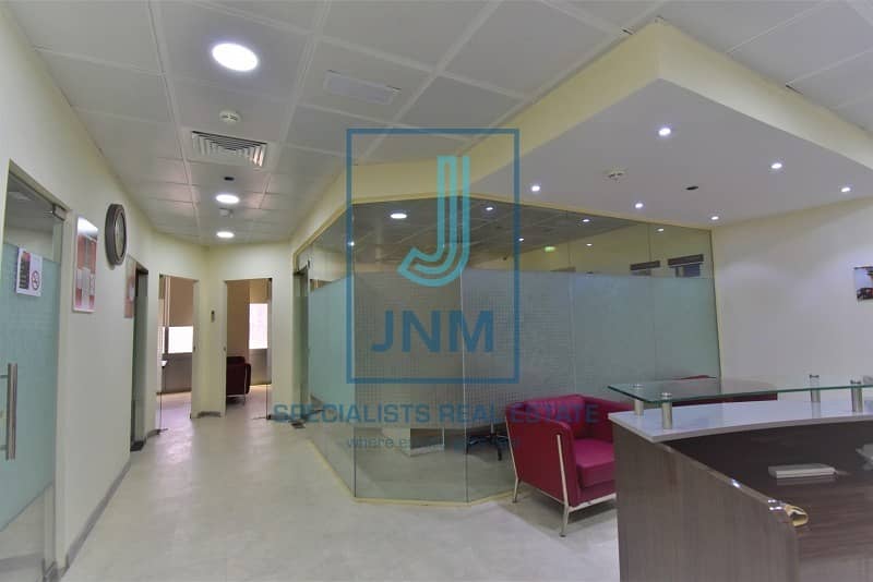 Fully furnished office in JLT