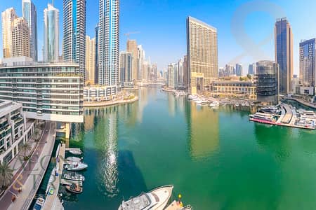 3 Bedroom Flat for Rent in Dubai Marina, Dubai - Duplex Penthouse | Large Terrace | Marina View