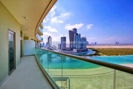 1 Bedroom Flat for Sale in Al Khan, Sharjah - 1-br-apartment-al-reem-island-shams-abu-dhabi-beach-tower-a-balcony. JPG