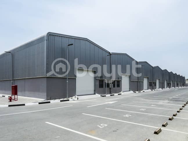 Brand New Warehouses & Showrooms Available in Mussaffah