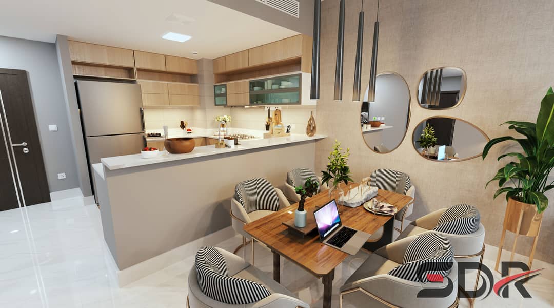 4 2BR Type C Dining PERSPECTIVE View2. jpg