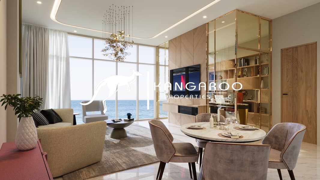 3 1BR Living View 01. jpg