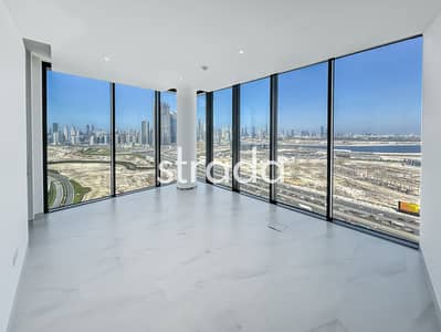 3 Bedroom Flat for Sale in Sobha Hartland, Dubai - Burj Khalifa View | Vacant | High Floor