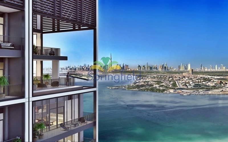 Creek Front Residence | Amazing Dubai Skyline View