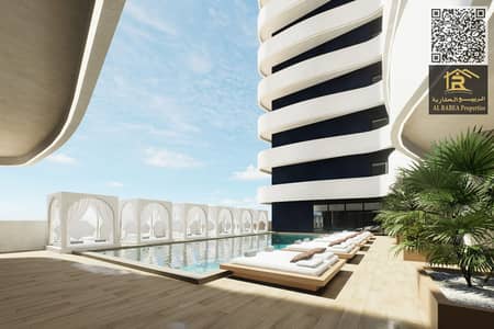 1 Bedroom Apartment for Sale in Al Amerah, Ajman - One-678-Residences-pool-4. jpeg