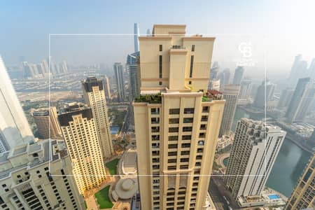 朱美拉海滩住宅（JBR）， 迪拜 4 卧室顶楼公寓待售 - 位于朱美拉海滩住宅（JBR），萨达夫社区，萨达夫8号楼 4 卧室的顶楼公寓 8500000 AED - 10758924