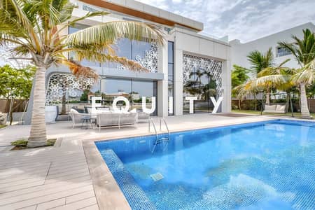 6 Bedroom Villa for Rent in Palm Jumeirah, Dubai - Luxury Custom Build Villa | Available | Furnished