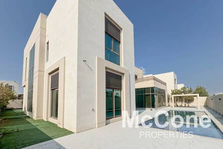 5 Bedroom Villa for Rent in Meydan City, Dubai - New Private Pool | Beautiful Garden | Single Row