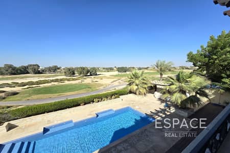 6 Bedroom Villa for Rent in Arabian Ranches, Dubai - Upgraded | Golf Course View | White Wood