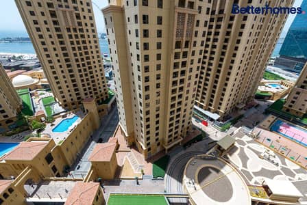 朱美拉海滩住宅（JBR）， 迪拜 1 卧室公寓待租 - 位于朱美拉海滩住宅（JBR），巴哈尔公寓，巴哈尔1号楼 1 卧室的公寓 117000 AED - 10776578