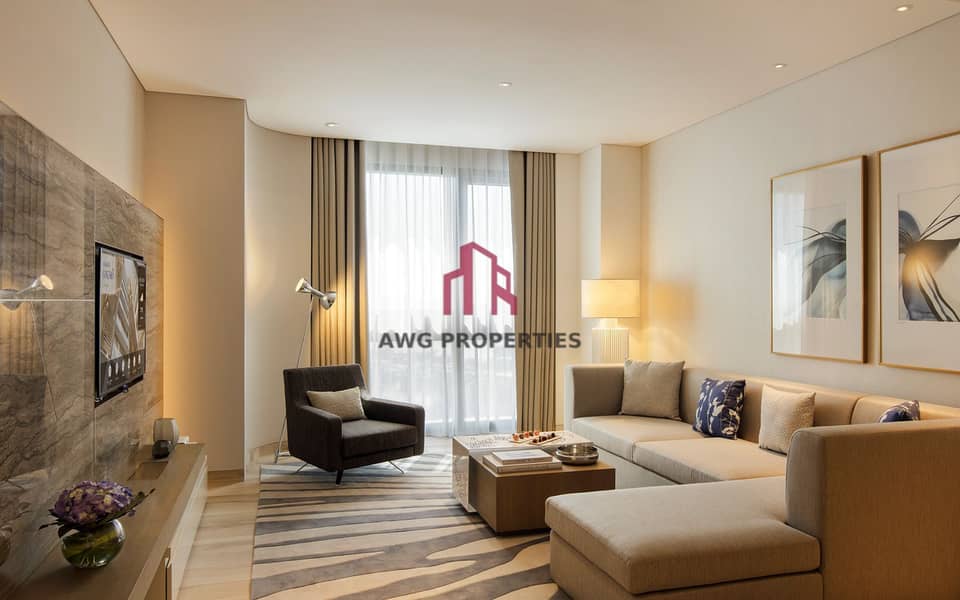 2 Arjaan 1 bedroom apartment living room. jpg