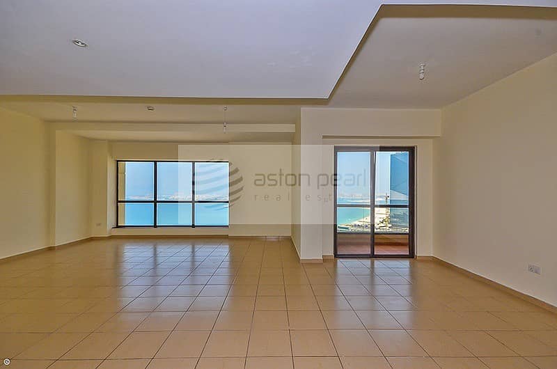 Largest 3 Bedroom + Maids | Full Sea View | Vacant