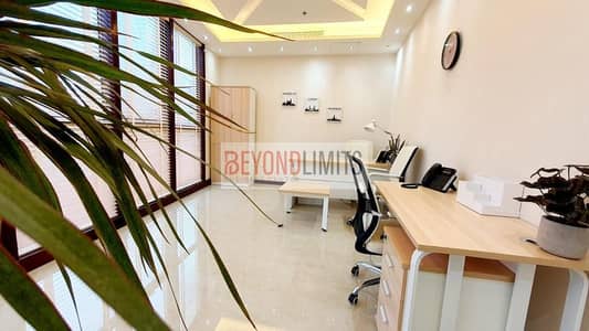 مکتب  للايجار في الخليج التجاري، دبي - Serviced Office for Rent