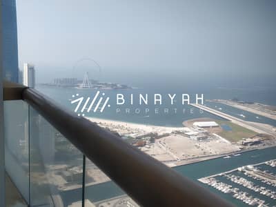 4 Bedroom Flat for Rent in Dubai Marina, Dubai - PALM SEA VIEW | 4 BR + MAIDS ROOM | FURNISHED